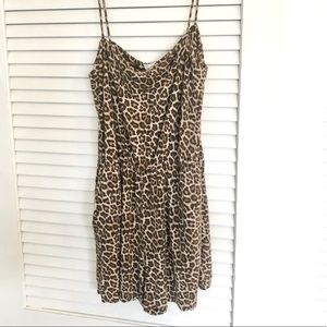 H&M Cheetah 🐆 print Romper - Medium - Comfy!